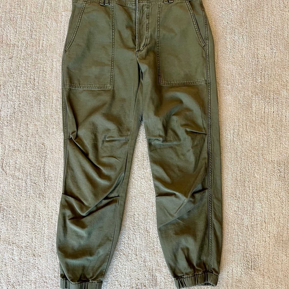 Women’s Citizens of Humanity Olive Green Cargo Pants